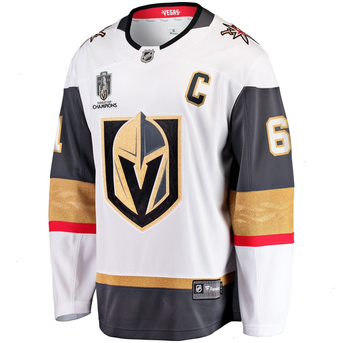 Mark Stone Vegas Golden Knights Fanatics Branded 2023 Stanley Cup Champions Away Breakaway Player Jersey - White