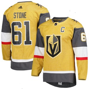 Mark Stone Vegas Golden Knights adidas Alternate Primegreen Authentic Pro Player Jersey - Gold