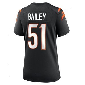 Markus Bailey Cincinnati Bengals Women's Nike Game Jersey - Black