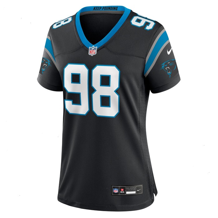 Marquis Haynes Sr. Carolina Panthers Nike Women's Team Game Jersey - Black