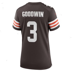 Marquise Goodwin Cleveland Browns Nike Women's Team Game Jersey - Brown