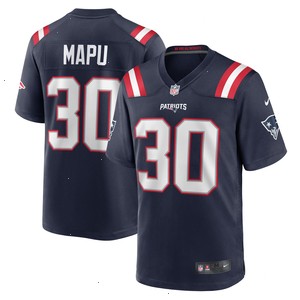 Marte Mapu New England Patriots Nike Team Game Jersey - Navy