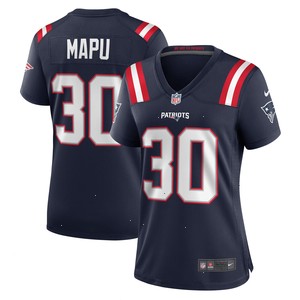 Marte Mapu New England Patriots Nike Women's Team Game Jersey - Navy