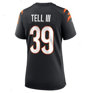 Marvell Tell III Cincinnati Bengals Nike Women's Game Player Jersey - Black