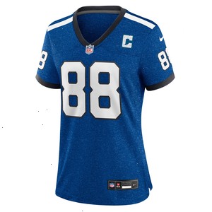 Marvin Harrison Indianapolis Colts Nike Women's Indiana Nights Alternate Game Jersey - Royal