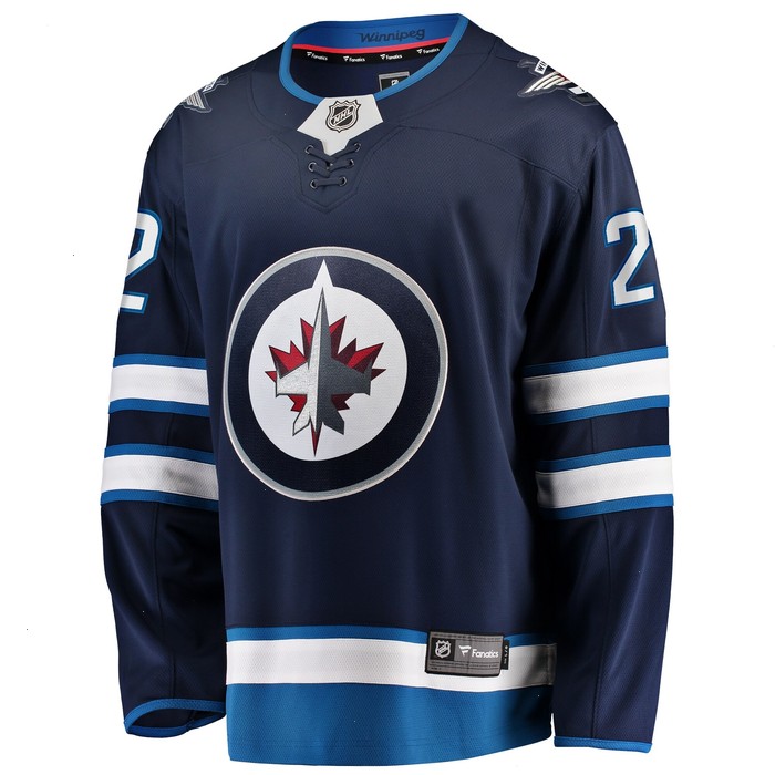 Mason Appleton Winnipeg Jets Fanatics Branded Home Breakaway Jersey - Navy