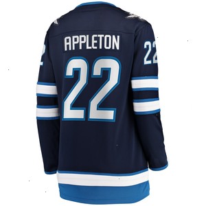 Mason Appleton Winnipeg Jets Fanatics Branded Women's Home Breakaway Jersey - Navy