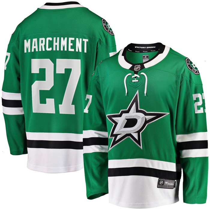 Mason Marchment Dallas Stars Fanatics Branded Home Breakaway Player Jersey - Kelly Green