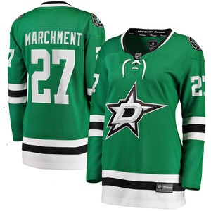 Mason Marchment Dallas Stars Fanatics Branded Women's Home Breakaway Player Jersey - Kelly Green