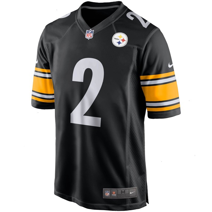 Mason Rudolph Pittsburgh Steelers Nike Game Player Jersey - Black