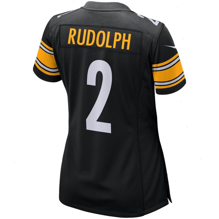 Mason Rudolph Pittsburgh Steelers Nike Women's Player Jersey - Black