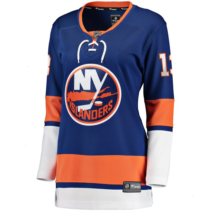 Mathew Barzal New York Islanders Fanatics Branded Women's Home Premier Breakaway Player Jersey - Royal