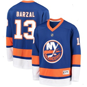 Mathew Barzal New York Islanders Youth Home Player Replica Jersey - Royal