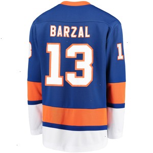 Mathew Barzal New York Islanders Youth Home Player Replica Jersey - Royal