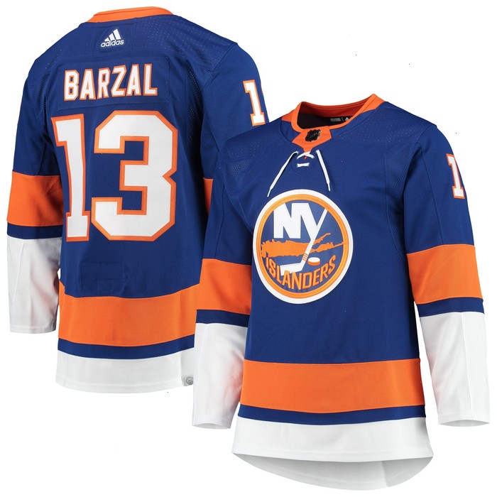 Mathew Barzal New York Islanders adidas Home Primegreen Authentic Pro Player Jersey - Royal