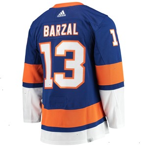 Mathew Barzal New York Islanders adidas Home Primegreen Authentic Pro Player Jersey - Royal