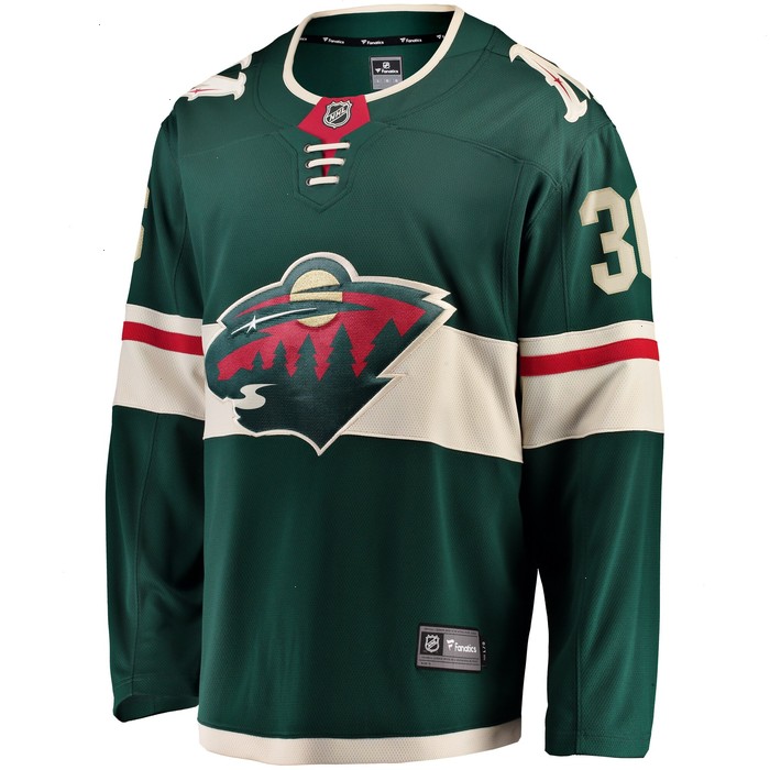 Mats Zuccarello Minnesota Wild Fanatics Branded Premier Breakaway Player Jersey - Green