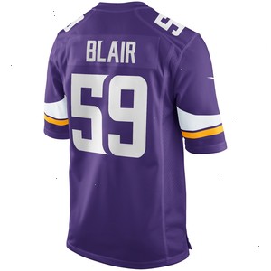 Matt Blair Minnesota Vikings Nike Game Retired Player Jersey - Purple