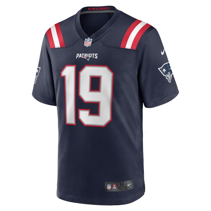 Matt Corral New England Patriots Nike Team Game Jersey - Navy