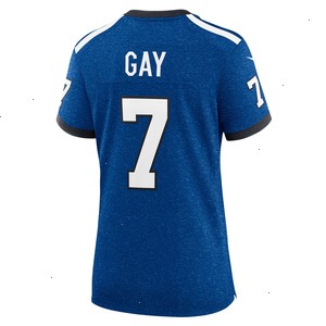 Matt Gay Indianapolis Colts Nike Women's Indiana Nights Alternate Game Jersey - Royal