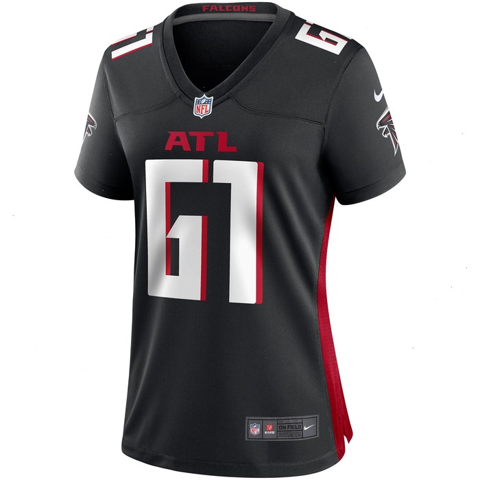 Matt Hennessy Atlanta Falcons Nike Women's Game Jersey - Black