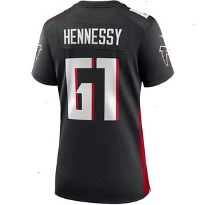 Matt Hennessy Atlanta Falcons Nike Women's Game Jersey - Black