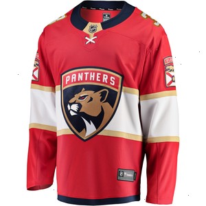 Matt Kiersted Florida Panthers Fanatics Branded Home Team Breakaway Player Jersey - Red