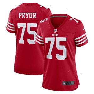 Matt Pryor San Francisco 49ers Nike Women's Game Jersey - Scarlet