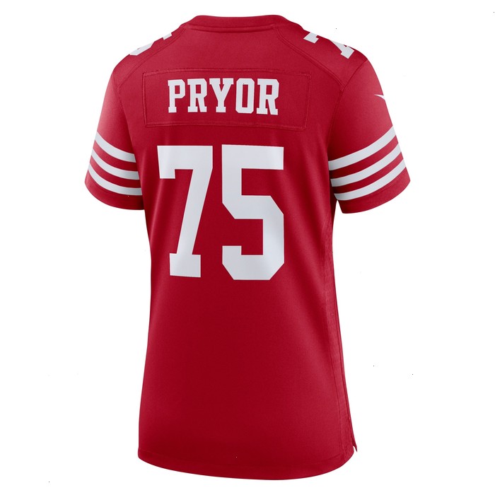 Matt Pryor San Francisco 49ers Nike Women's Game Jersey - Scarlet