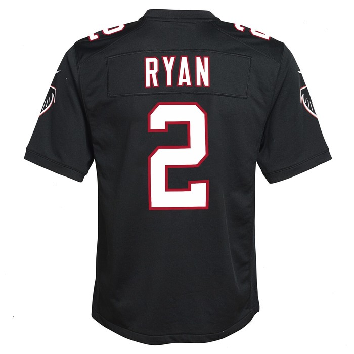 Matt Ryan Atlanta Falcons Nike Youth Throwback Game Jersey - Black