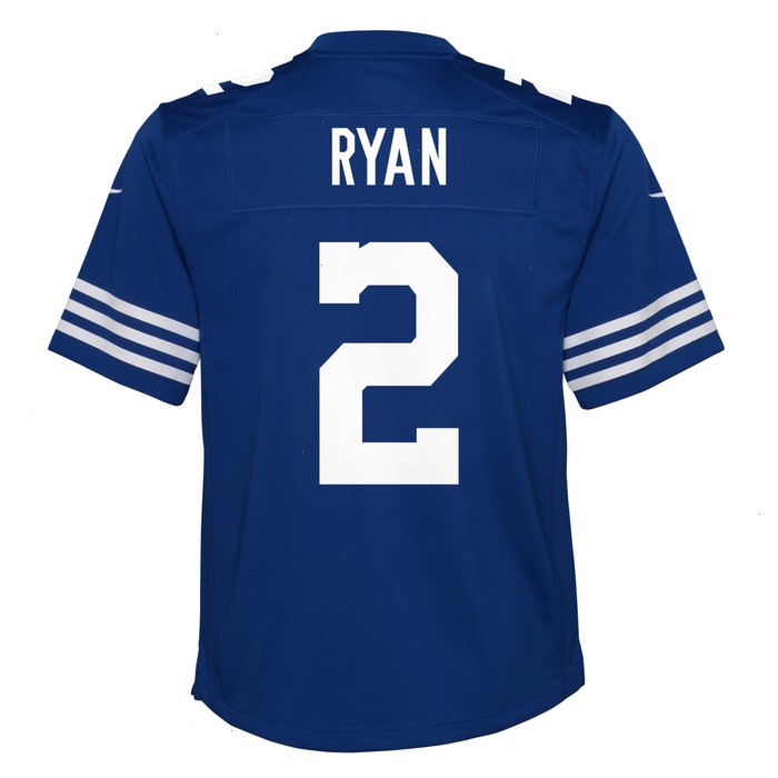 Matt Ryan Indianapolis Colts Nike Youth Alternate Game Jersey - Royal