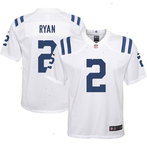 Matt Ryan Indianapolis Colts Nike Youth Away Game Jersey - White