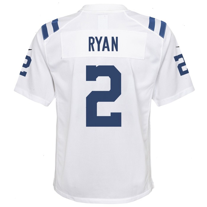 Matt Ryan Indianapolis Colts Nike Youth Away Game Jersey - White