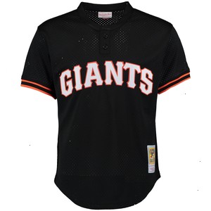 Matt Williams San Francisco Giants Mitchell & Ness Cooperstown Mesh Batting Practice Jersey - Black