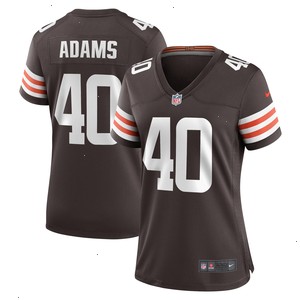 Matthew Adams Cleveland Browns Nike Women's Team Game Jersey - Brown