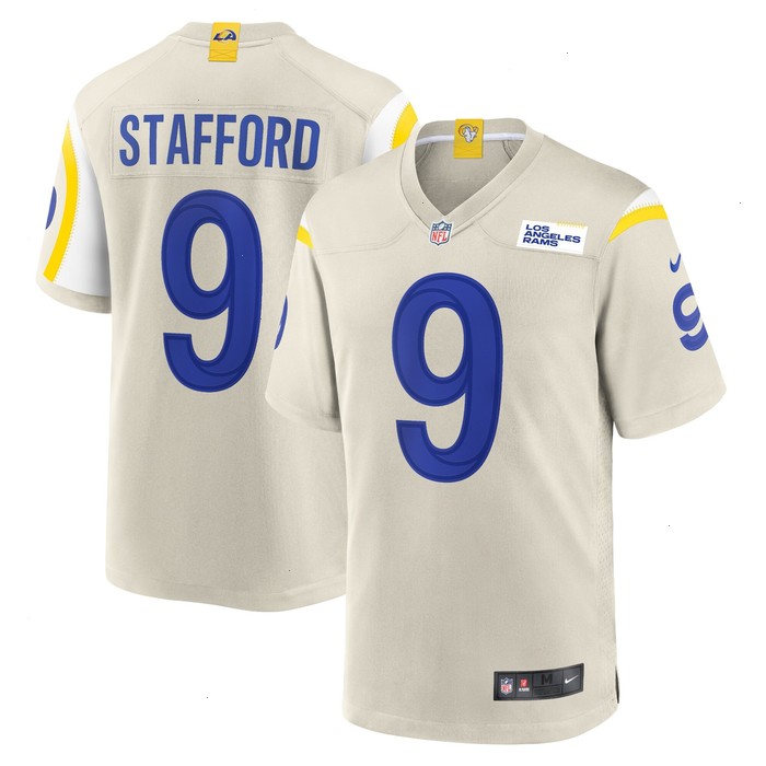 Matthew Stafford Los Angeles Rams Nike Game Jersey - Bone