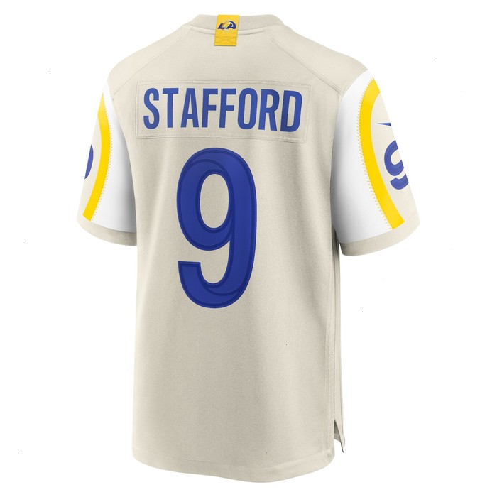 Matthew Stafford Los Angeles Rams Nike Player Game Jersey - Bone