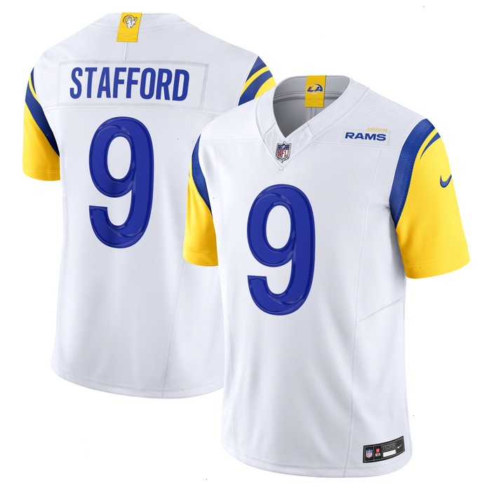 Matthew Stafford Los Angeles Rams Nike Vapor F.U.S.E. Limited Jersey - White