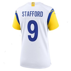 Matthew Stafford Los Angeles Rams Nike Women's Alternate Game Jersey - White