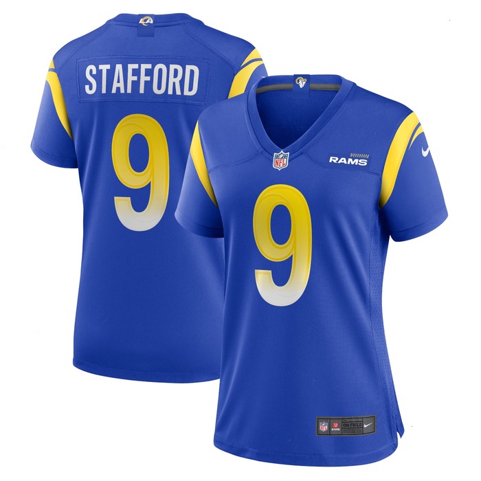 Matthew Stafford Los Angeles Rams Nike Women's Player Jersey - Royal