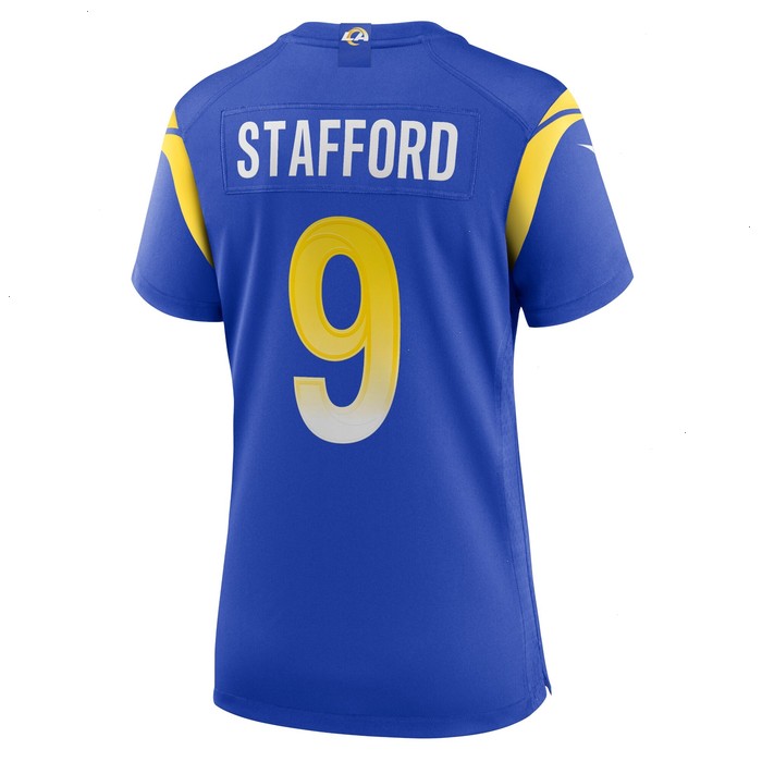 Matthew Stafford Los Angeles Rams Nike Women's Player Jersey - Royal