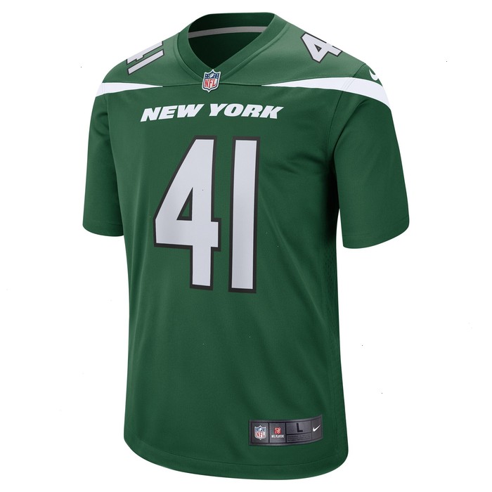 Matthias Farley New York Jets Nike Game Jersey - Gotham Green