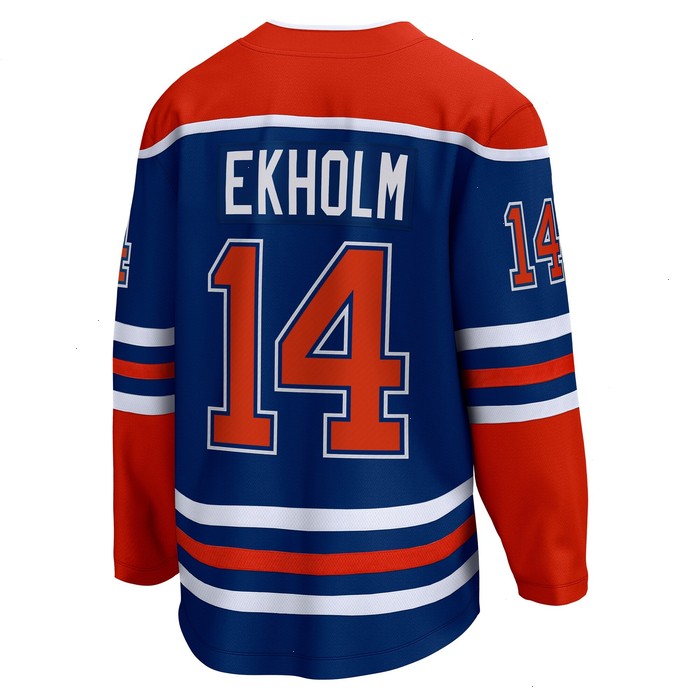 Mattias Ekholm Edmonton Oilers Fanatics Branded Home Breakaway Jersey - Royal