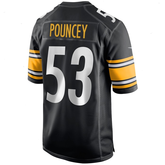 Maurkice Pouncey Pittsburgh Steelers Nike Game Jersey - Black