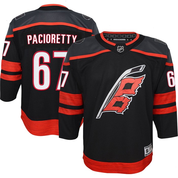 Max Pacioretty Carolina Hurricanes Youth 2022/23 Home Premier Player Jersey - Black