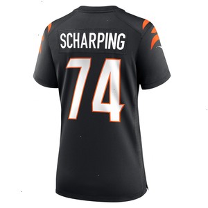 Max Scharping Cincinnati Bengals Nike Women's Game Player Jersey - Black