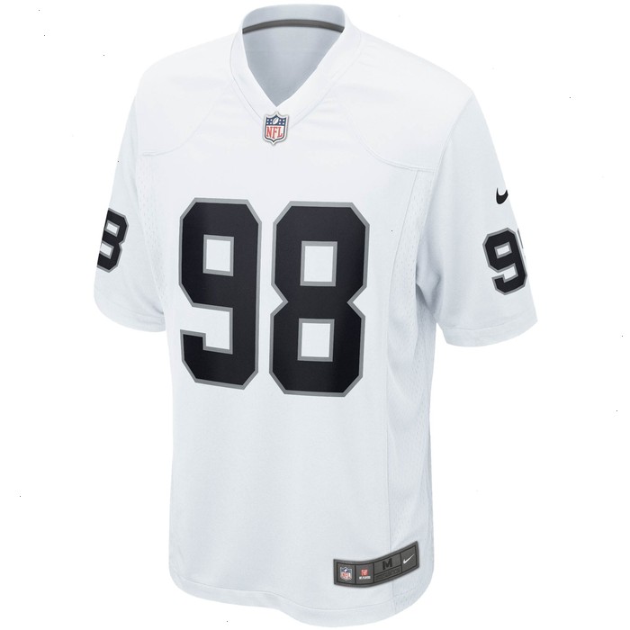 Maxx Crosby Las Vegas Raiders Nike Game Jersey - White