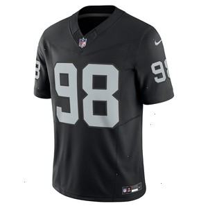 Maxx Crosby Las Vegas Raiders Nike Vapor F.U.S.E. Limited Jersey - Black