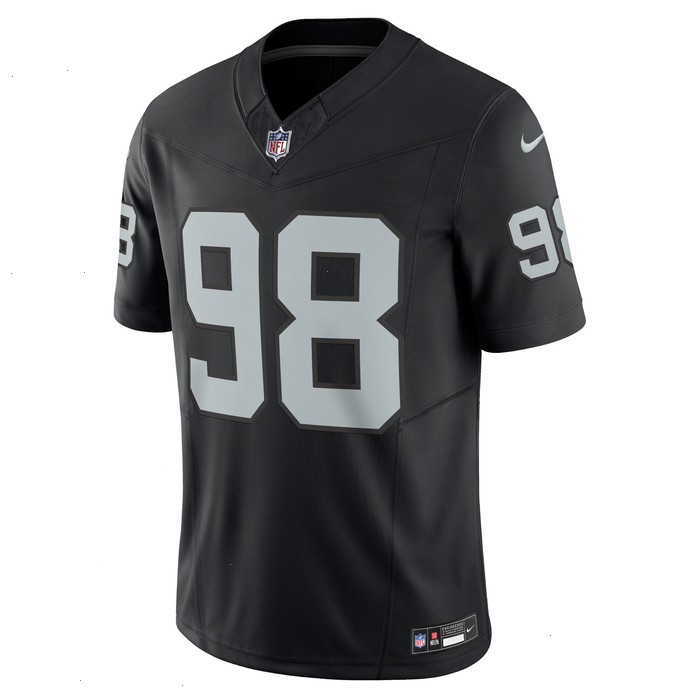 Maxx Crosby Las Vegas Raiders Nike Vapor F.U.S.E. Limited Jersey - Black