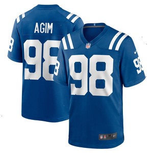 McTelvin Agim Indianapolis Colts Nike Team Game Jersey - Royal